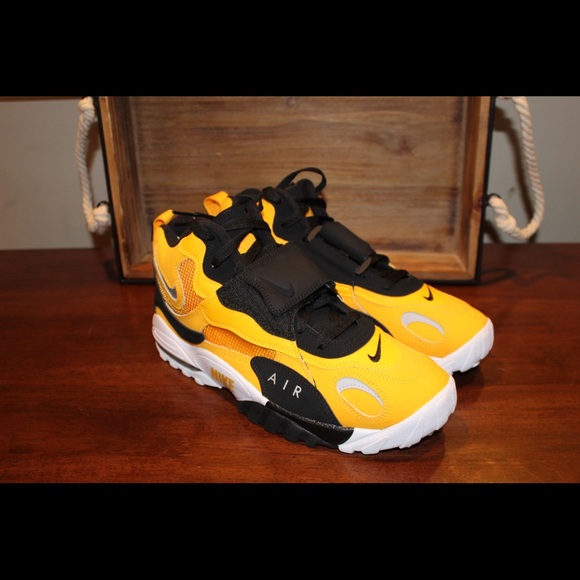 Nike Air Max Speed Turf Black/Yellow - Picture 1 of 5
